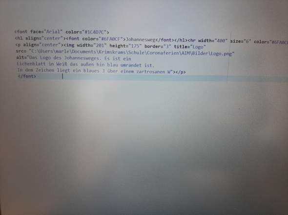 - (Computer, Informatik, HTML)