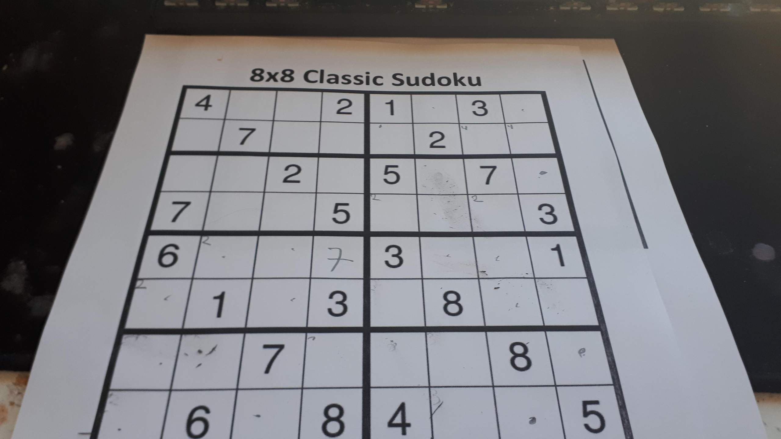 Kann Mir Jemand Sagen Was Ich Bei Dem Sudoku Hier Tun Muss R tsel 