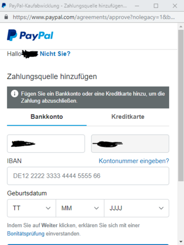 Warum Muss Ich Bei Paypal Eine Neue Zahlungsquelle HinzufГјgen