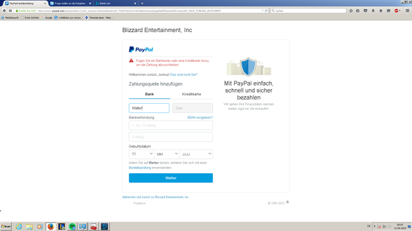 Wieso Kann Ich Nicht Mit Paypal Bezahlen