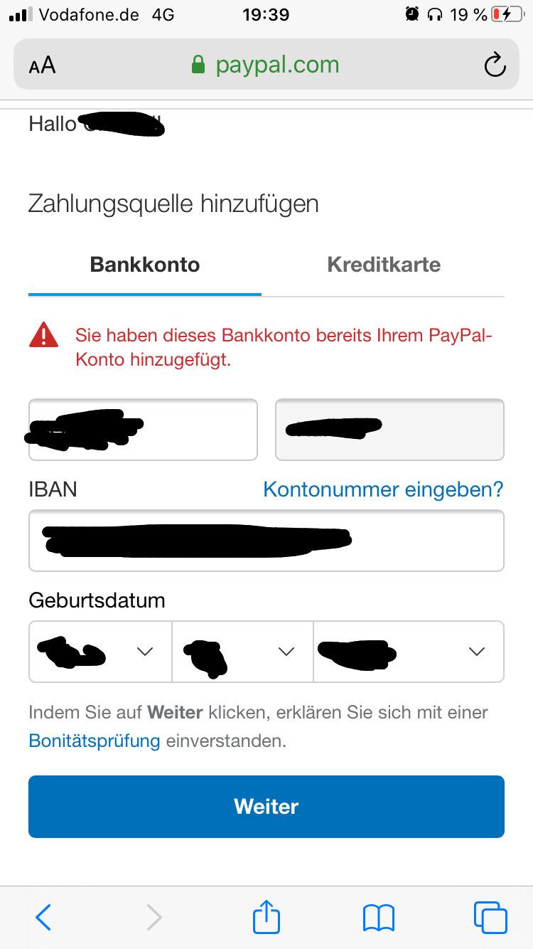 Paypal Kann Nicht Bezahlen Paypal Kann Nicht Bezahlen