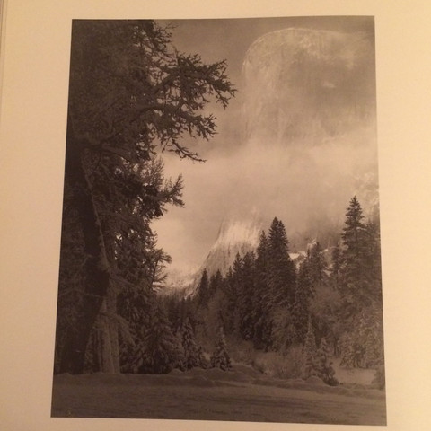 Fotografie von Ansel Adams (Wolken/Nebel oben rechts) - (Biologie, Foto, Kamera)