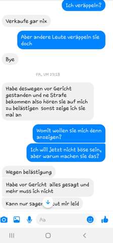 Kann Sie Mich Anzeigen Wegen Belastigung Anzeige