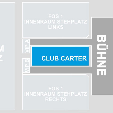 Jetzt sind die GA Tickets Club carter - (Musik, Recht, Deutschland)