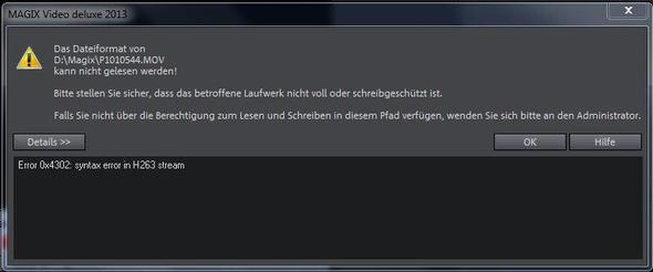 Das ist die Fehlermeldung - (Computer, PC, Windows 7)
