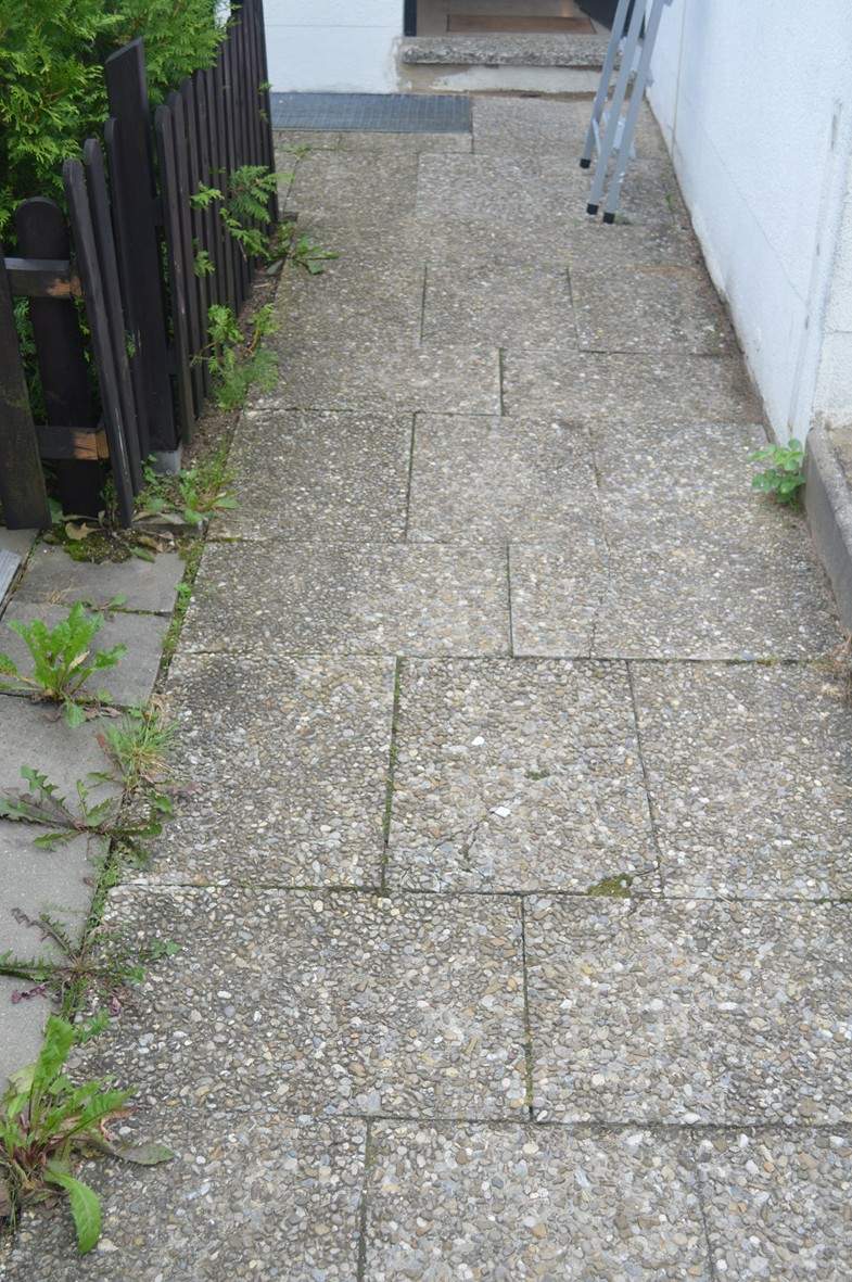 Kaputte Terrassen platten! (Garten, kaputt, Vermieter)