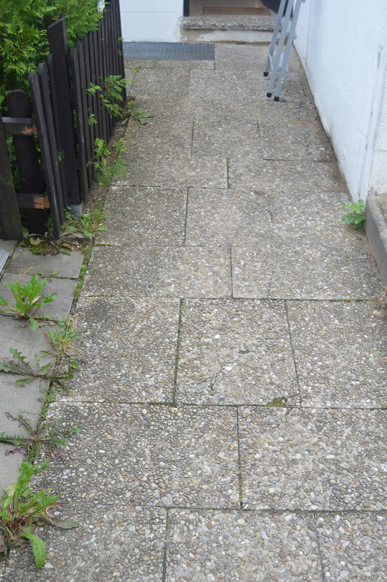 Kaputte Terrassen platten! (Garten, kaputt, Vermieter)