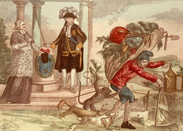 "Das wird nicht ewig dauern" 1789 - (Geschichte, Karikatur, französische Revolution)
