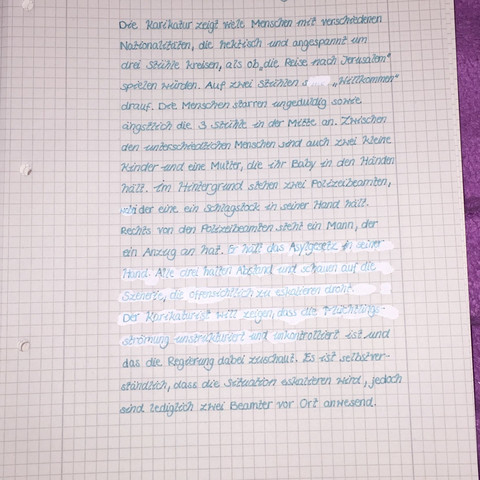 Das ist was ich schon geschrieben habe - (Schule, Politik, Deutschland)