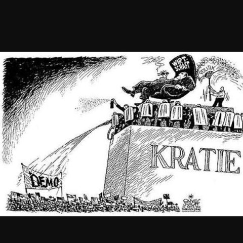 Karikatur Interpretation/ Hilfe? (Politik, Sozialkunde)