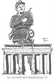 Brandenburger Tor - (Geschichte, Karikatur)