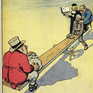 Karikatur von Rata Langa aus "Der wahre Jacob", 1905 - (Deutschland, Geschichte, Karikatur)