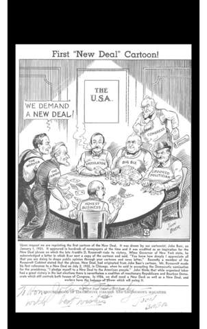 Karikatur New Deals Programm?