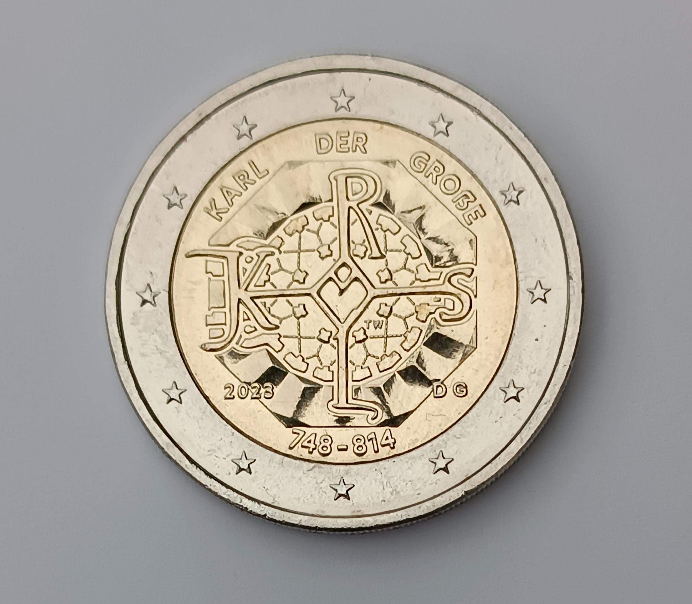 2 Euro Karl Der Grosse 2023 Wert