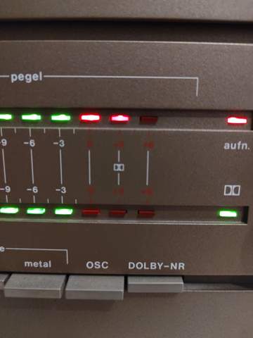 Kasetten Aufnahme Pegel Dolby?
