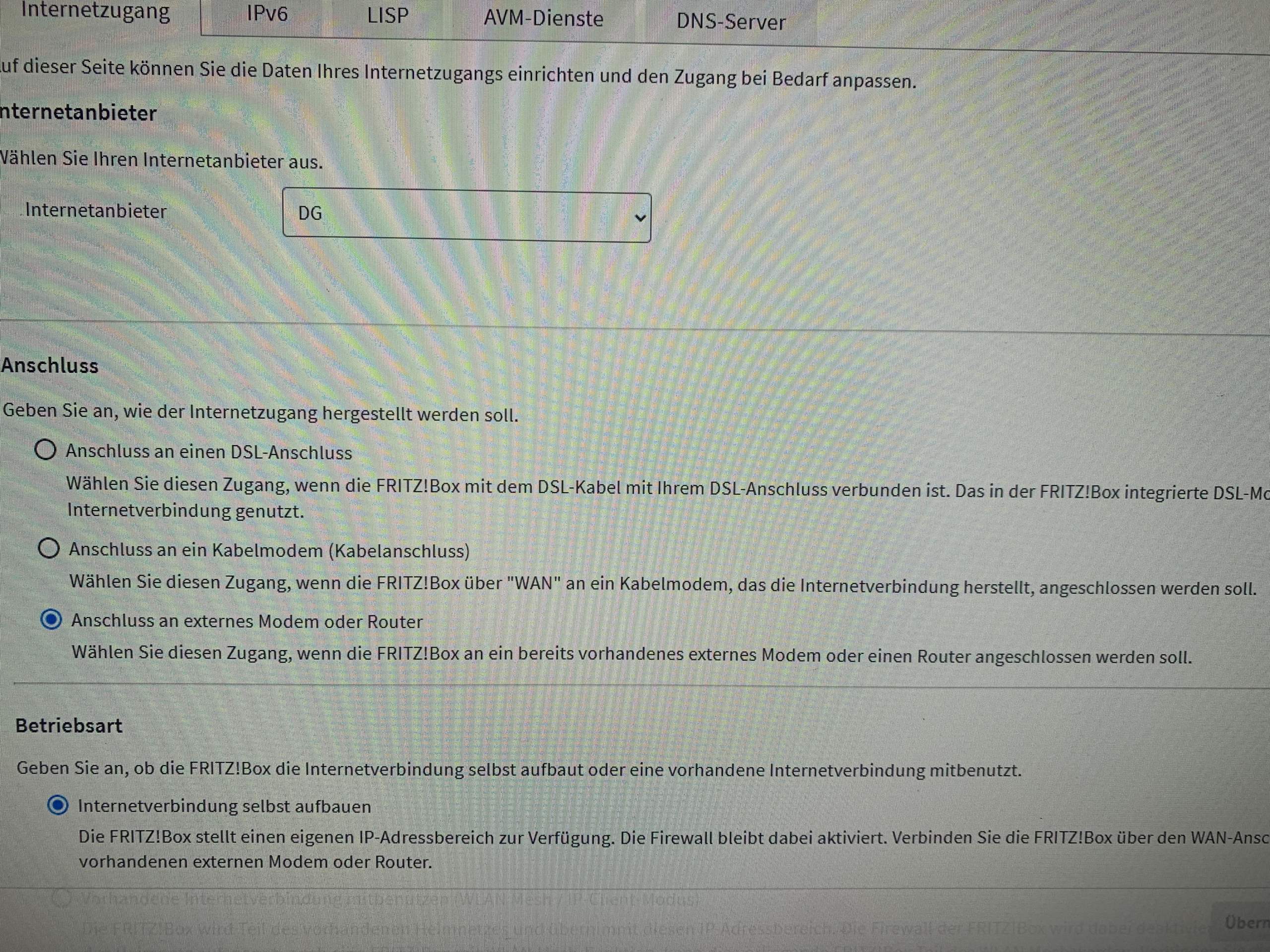 Kein beim Routerwechsel? (Router, FRITZ!Box,