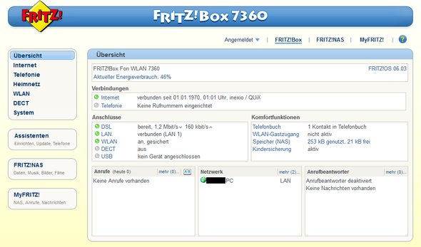 Kein Internet Nach Wechsel Des Internetanbieters Technik Informatik Telefon