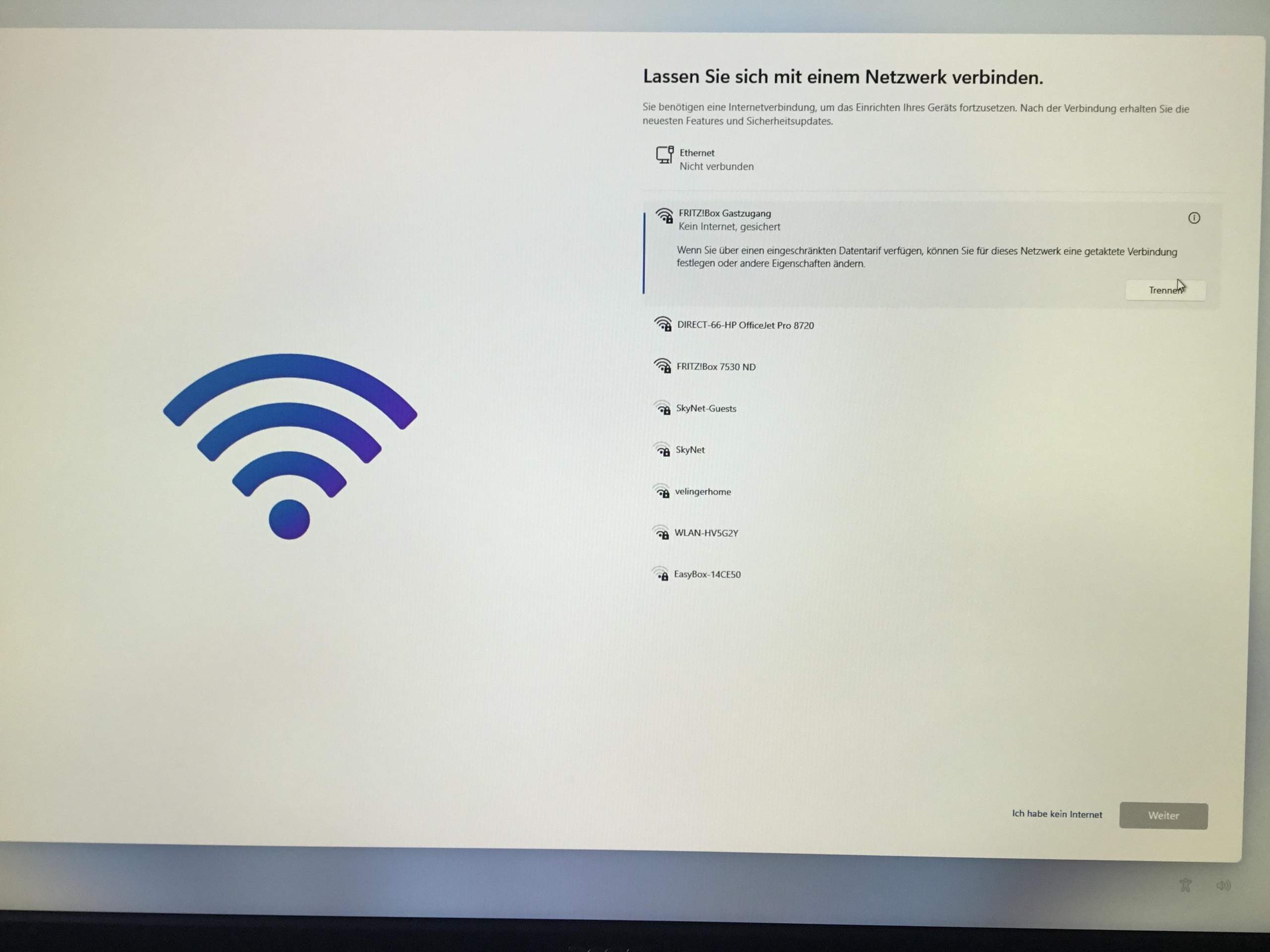 Kein Internet Windows 11? (Computer, Technik, Technologie)