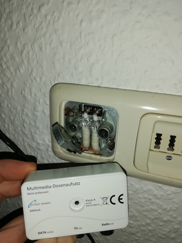 Kein Signal aus Kabeldose (Vodafone)? (Computer, Technik, Technologie)