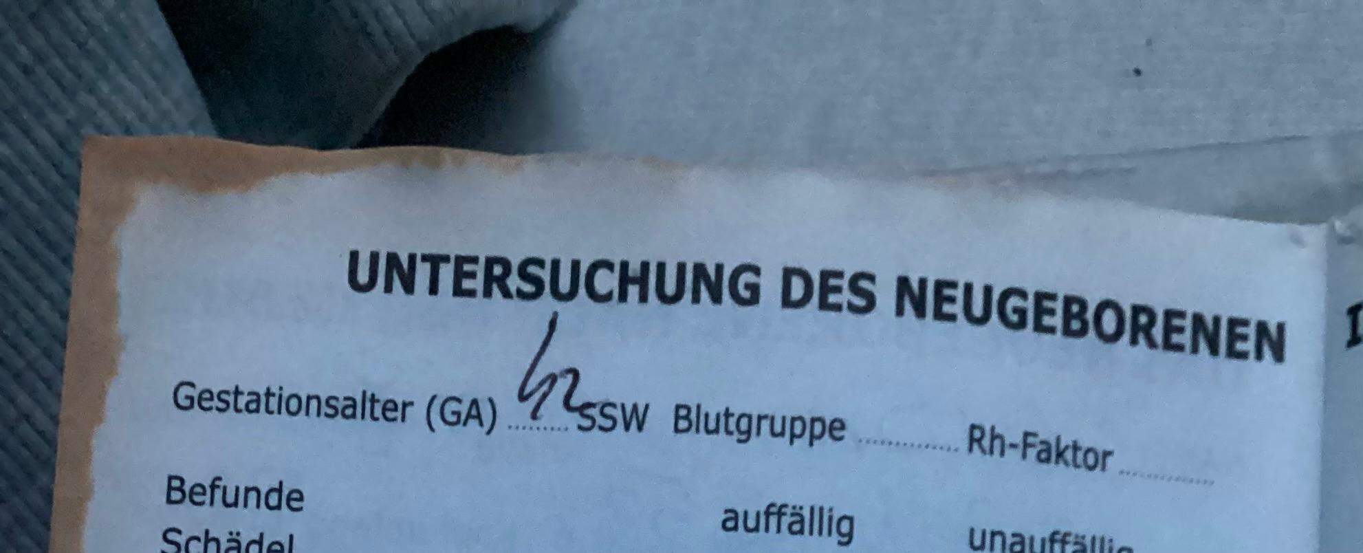 Keine Blutgruppe Im Mutter-Kind Pass? (Menschen, Blut, Genetik)