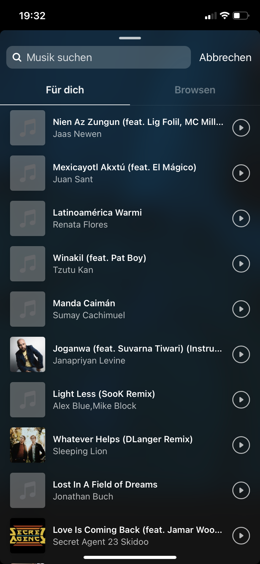 Keine Musik in der Instagram Story? Technik, Technologie) Keine Musik in der Instagram Story? Technik, Technologie)