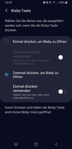 Keine Taste Zum Bixby Home Deaktivieren Samsung