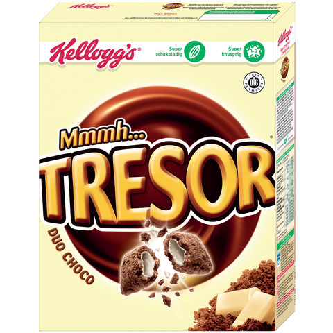 Kelloggs Tresor Duo Choco - (Schokolade, Frühstück, Lecker)