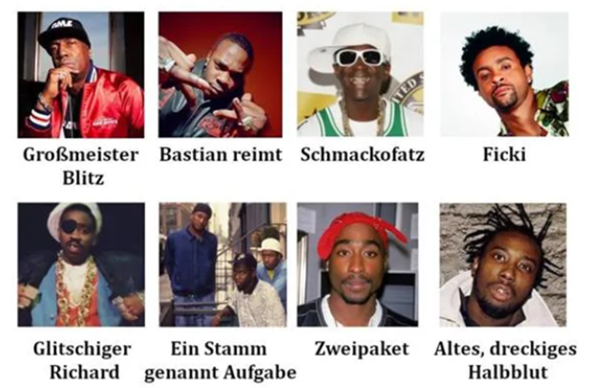 Kennt ihr diese bekannten Rapper / Hip Hopper? (Musik, Deutschland ...