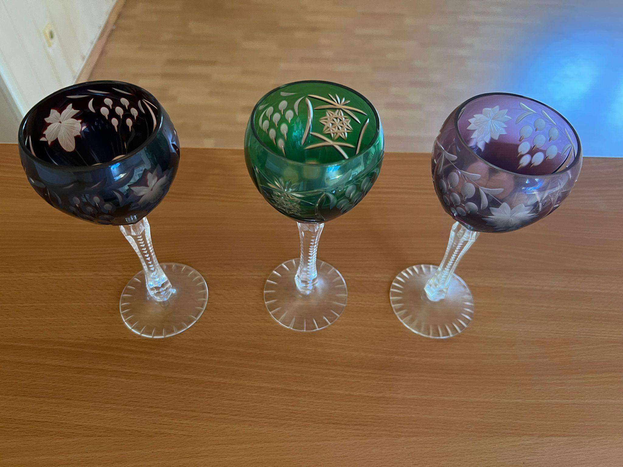 Kennt ihr diese Gläser? (Glas, Antiquitäten, Geschirr)