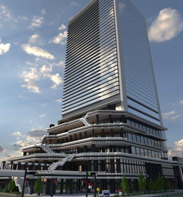 Kennt jemand das Minecraft-Gebäude? (Computerspiele, Minecraft Bedrock ...