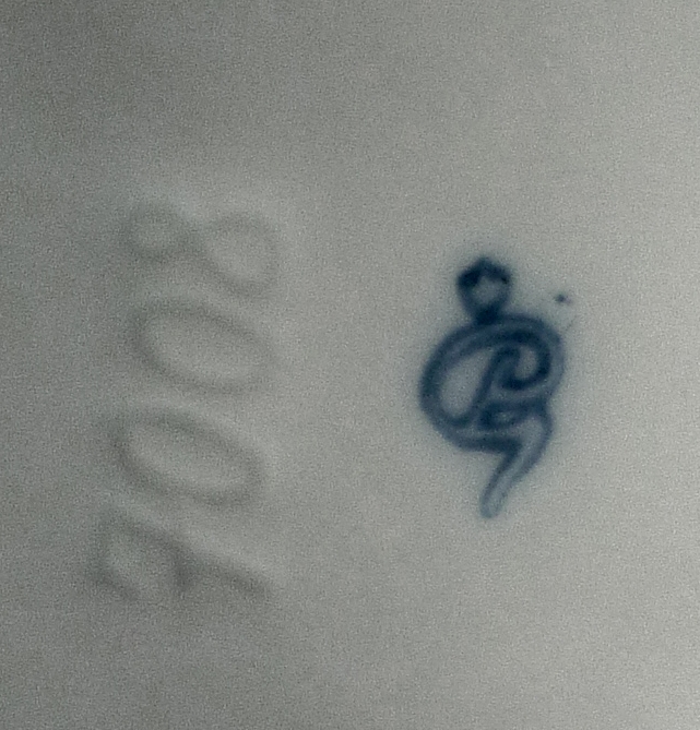 Kennt jemand diese alte Porzellanmarke? (Porzellan, Manufaktur)