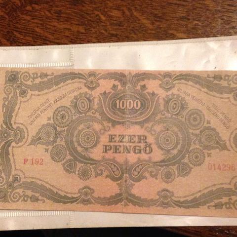 Hinten :) - (Geld, Sammler, Geldschein)