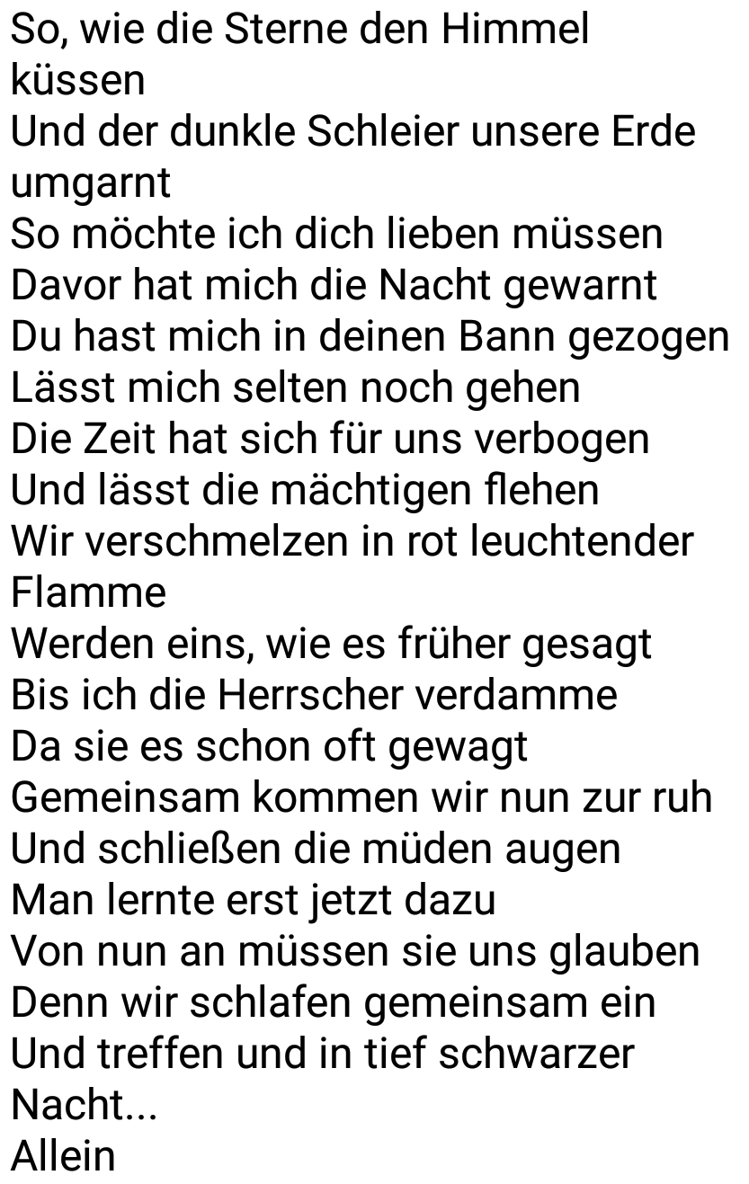 Es Ist Alles Nur Geliehen Gedicht Von Wem