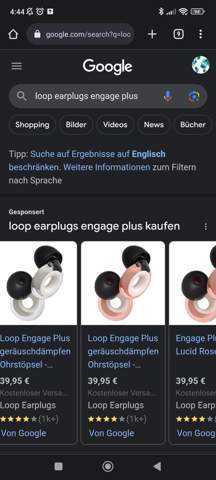 Kennt jemand eine günstigere Variante von Loop Earplugs Engage (Plus), die aber genauso gut sind?