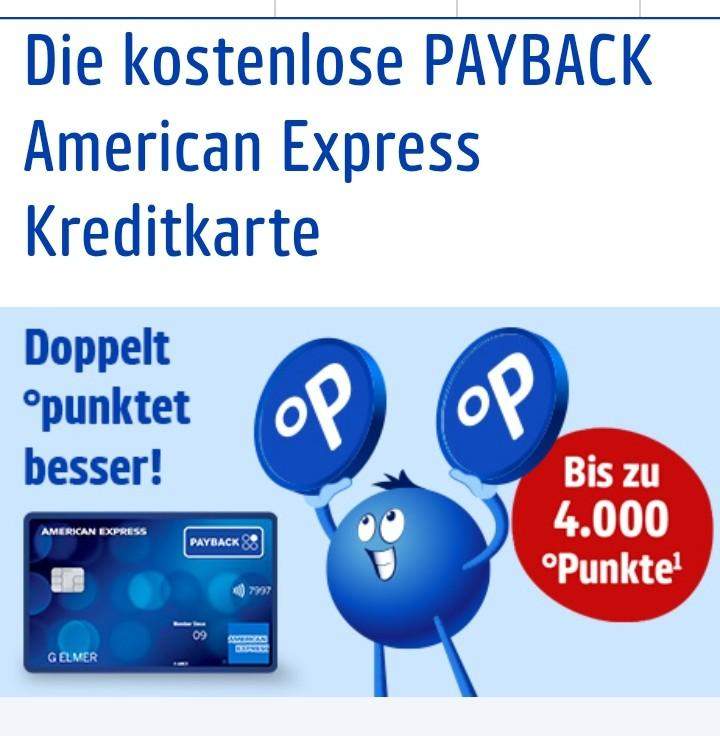 Kennt sich damit jemand aus (die kostenlose American Payback Card ...