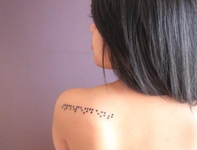Braille Tattoo - (Kosten, Tattoo)