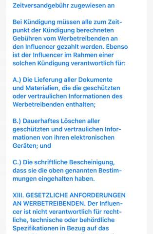  - (Kündigung, Vertrag, Betrug)