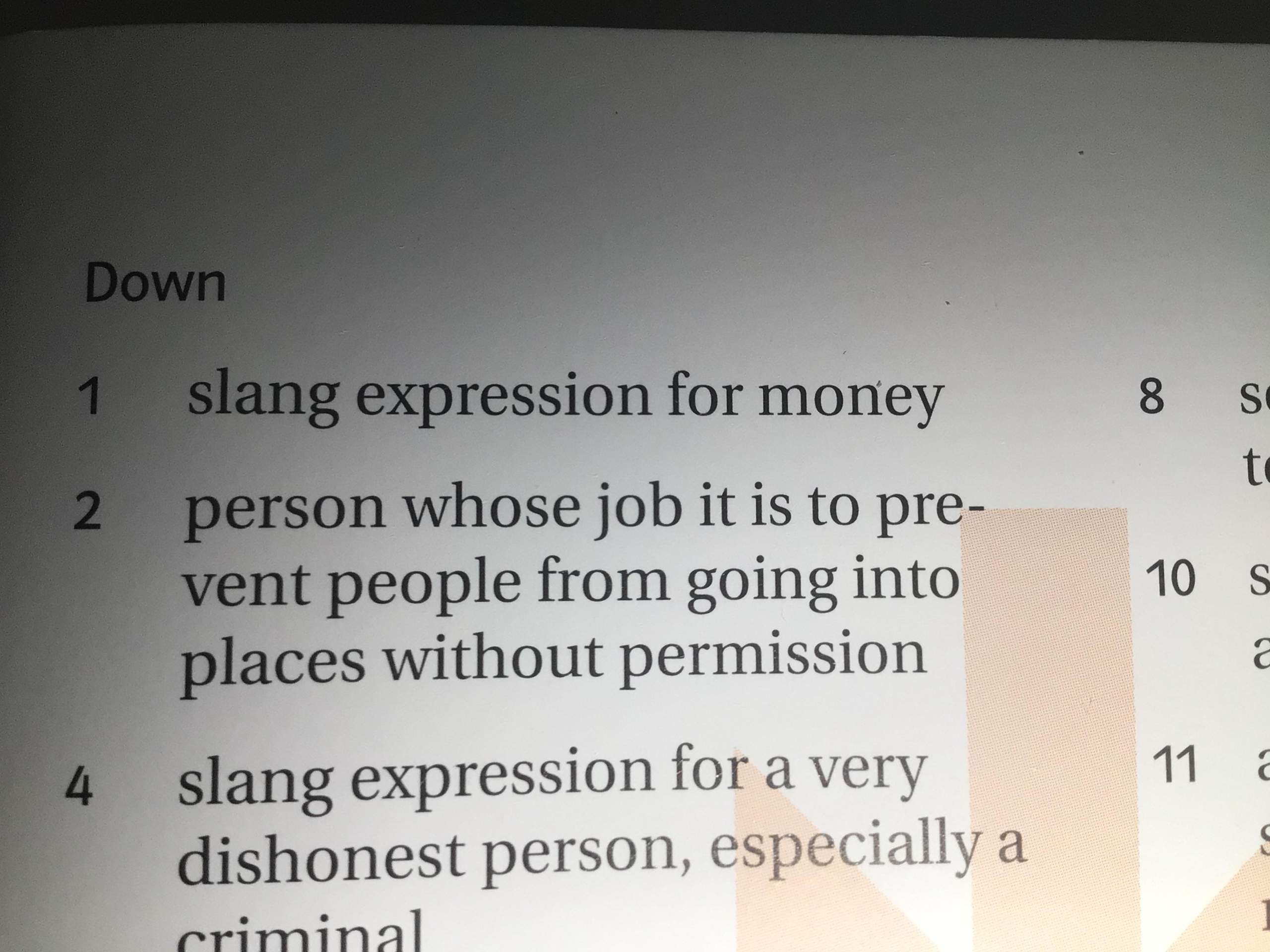 Kennt jemand vielleicht den Job? (Englisch, Kreuzworträtsel)