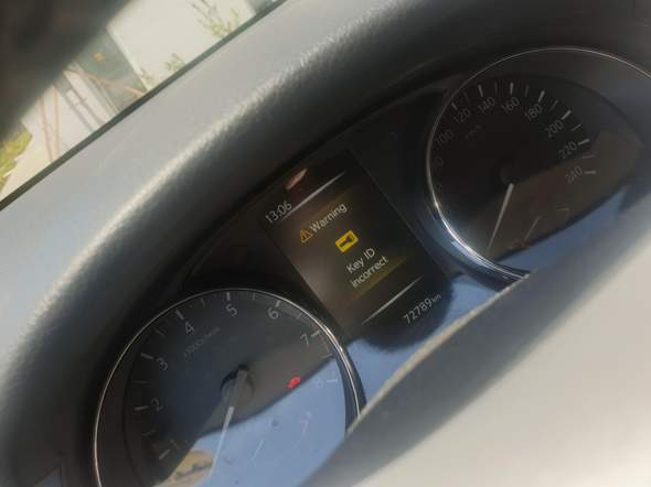 Key Id Incorrect Nissan Pulsar Computer Technik Technologie