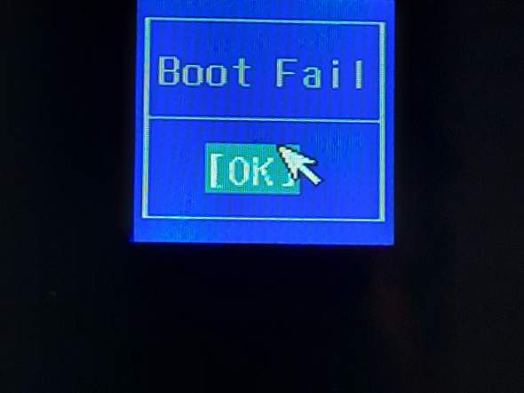 Klai auf Windows = Boot Fail?