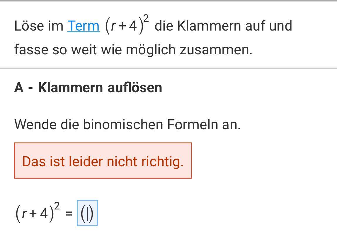 klammern auflösen mathe? (rechnen, Funktion, Gleichungen)