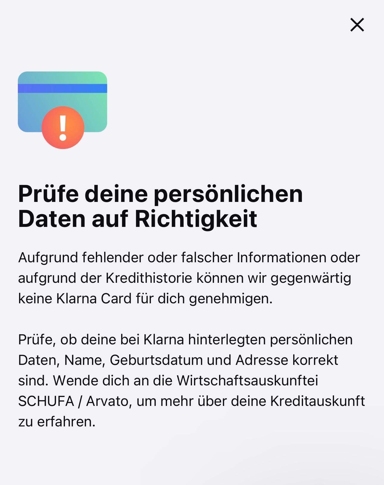 Klarna 30 Tage Rechnung abgelehnt? (Kleidung, Versand, Bestellung)