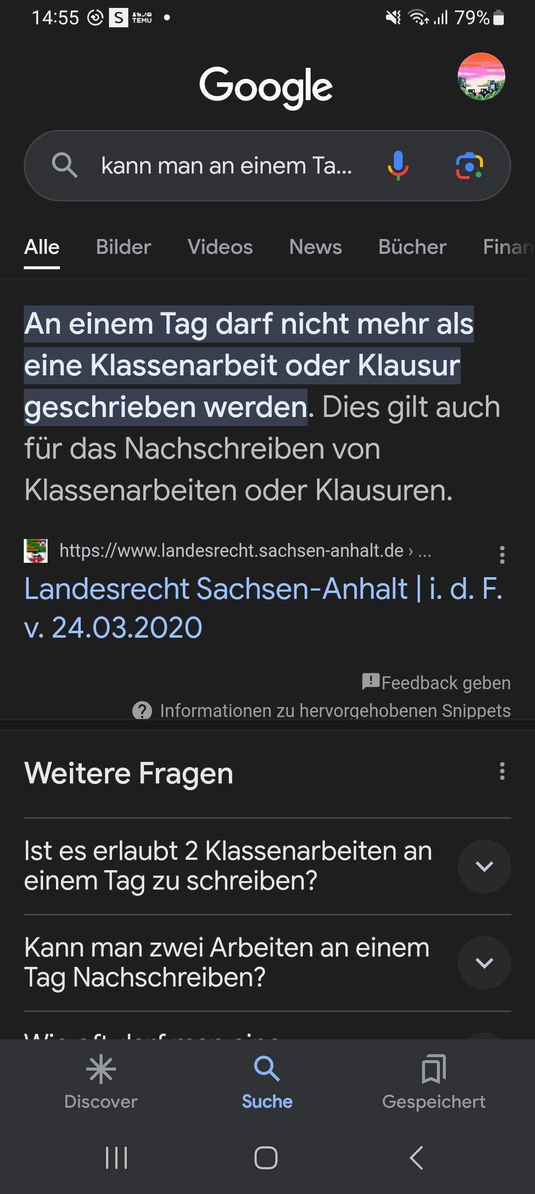 Klassenarbeit nachschreiben? (Mathematik, Angst, Lernen)
