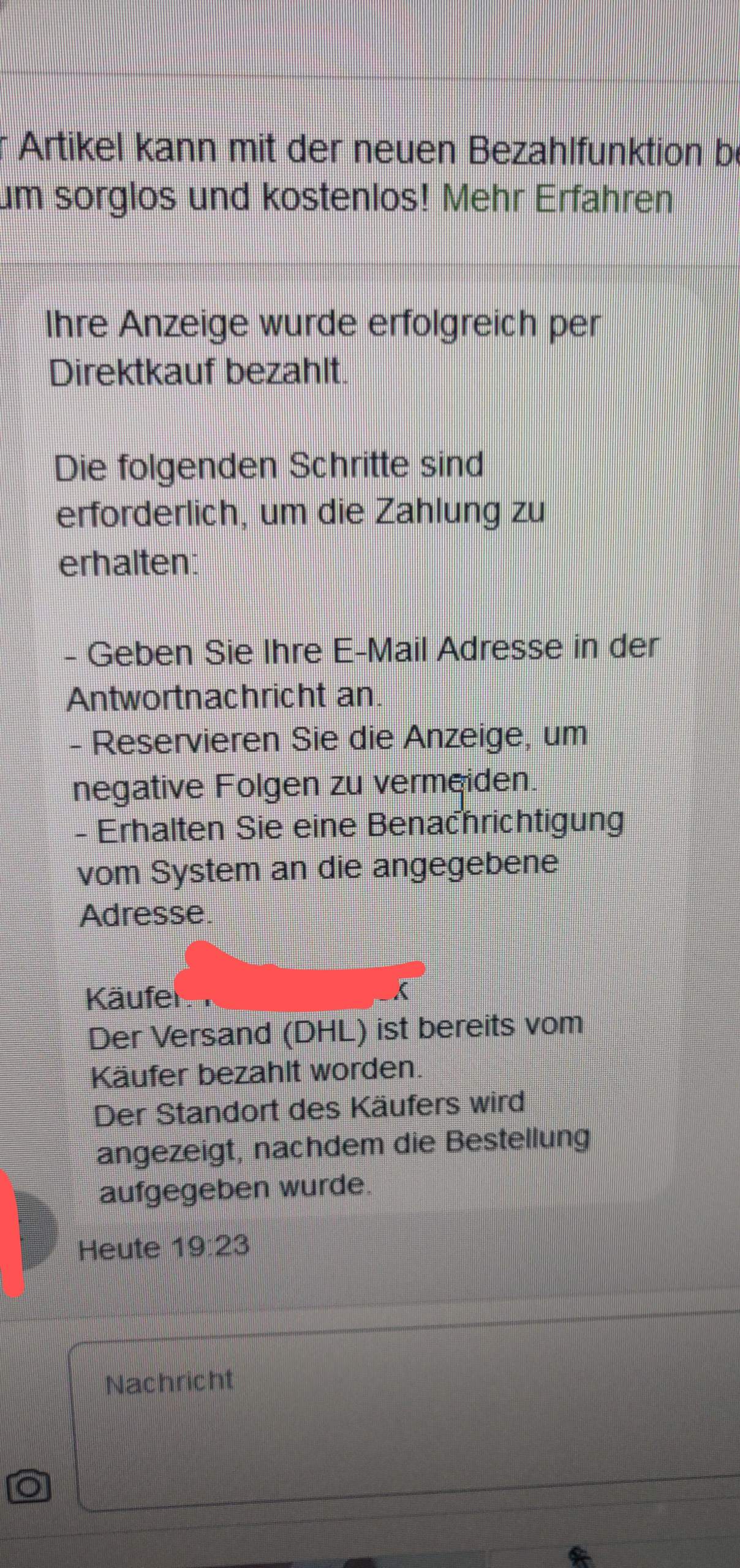 KLEINANZEIGEN K UFER BEHAUPTET ARTIKEL SEI DEFEKT visual data 4