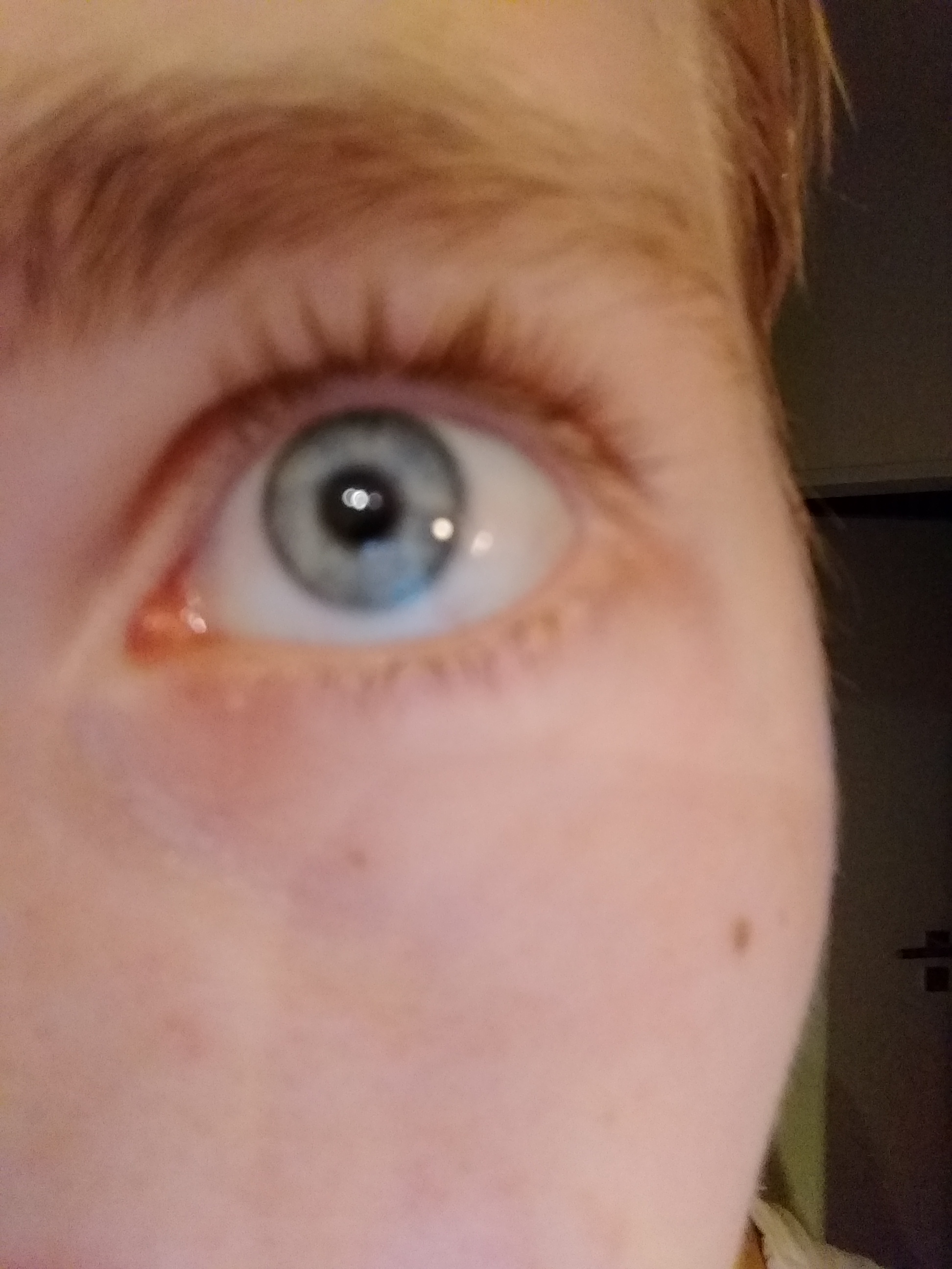 Kleiner weißer Punkt auf dem Augenunterlied? (Augen, Pickel, Kosmetik)
