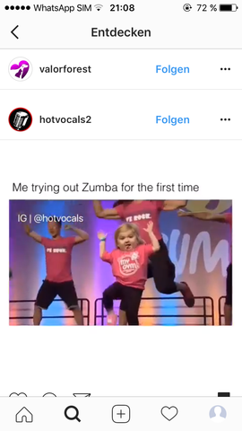 1 haha - (Mädchen, Instagram, klein)