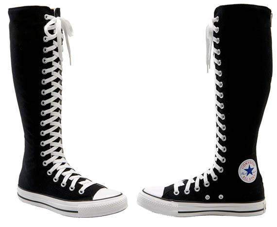 elk Regenboog Onzin Kniehohe Converse-Chucks? (Siehe Beschreibung!) (online, Schuhe, USA)