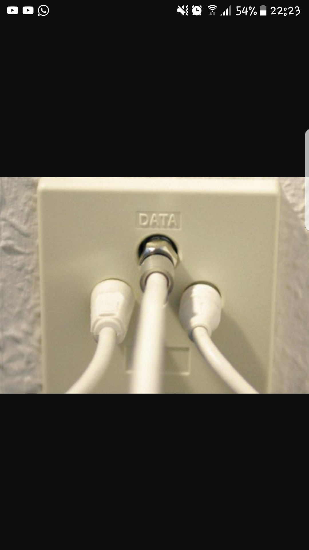 Koaxialkabel Intetnet Und Verstarker Internet Tv Anschluss Koaxial