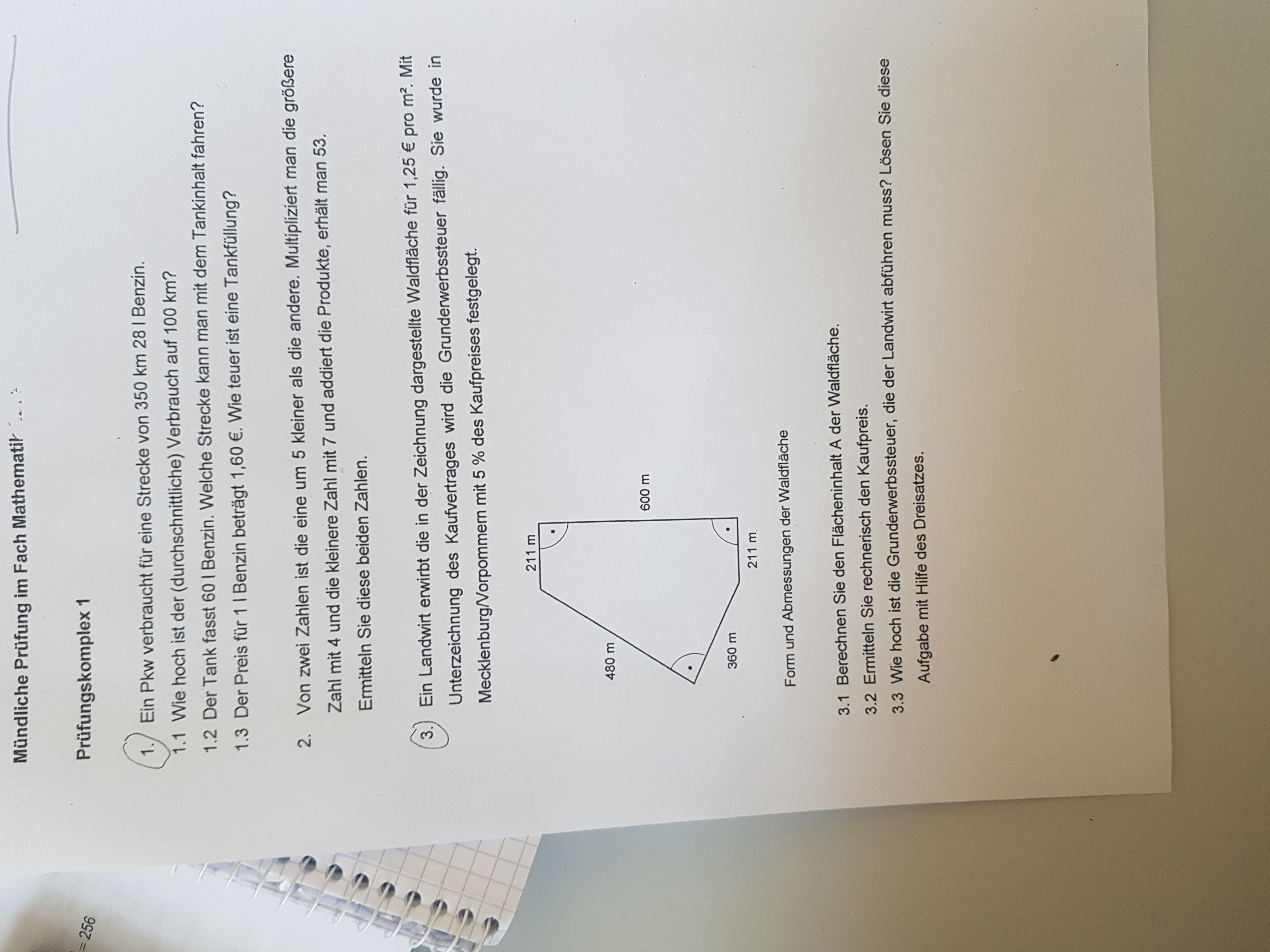 Könnt ihr mir bei Mathe bitte helfen? (mündliche Prüfung)? (Schule, Mathematik, matheaufgabe)