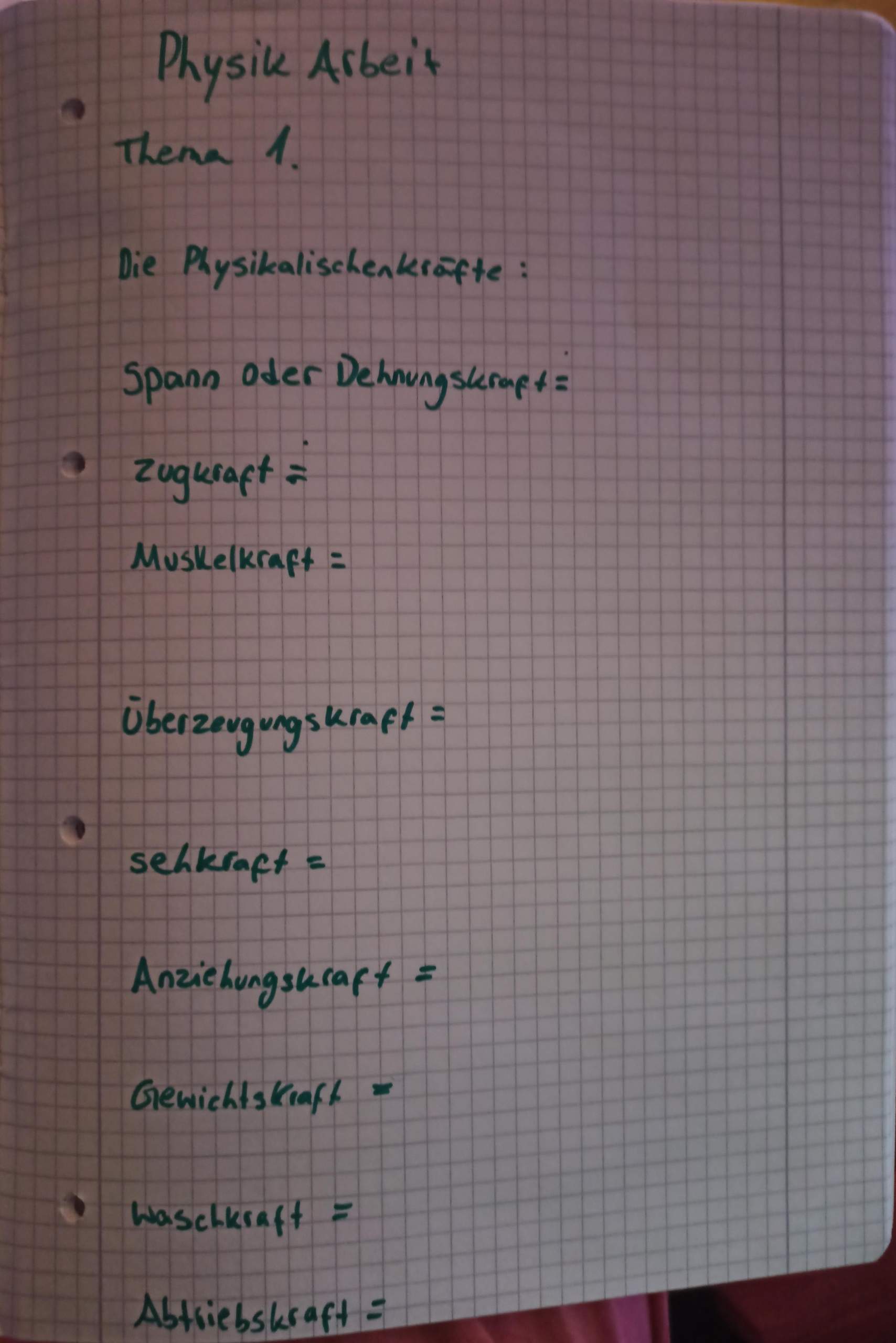Was Ist Eine Physikalische Kraft